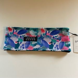 Skida Alpine Headband Floral Fleece Lined O/S
